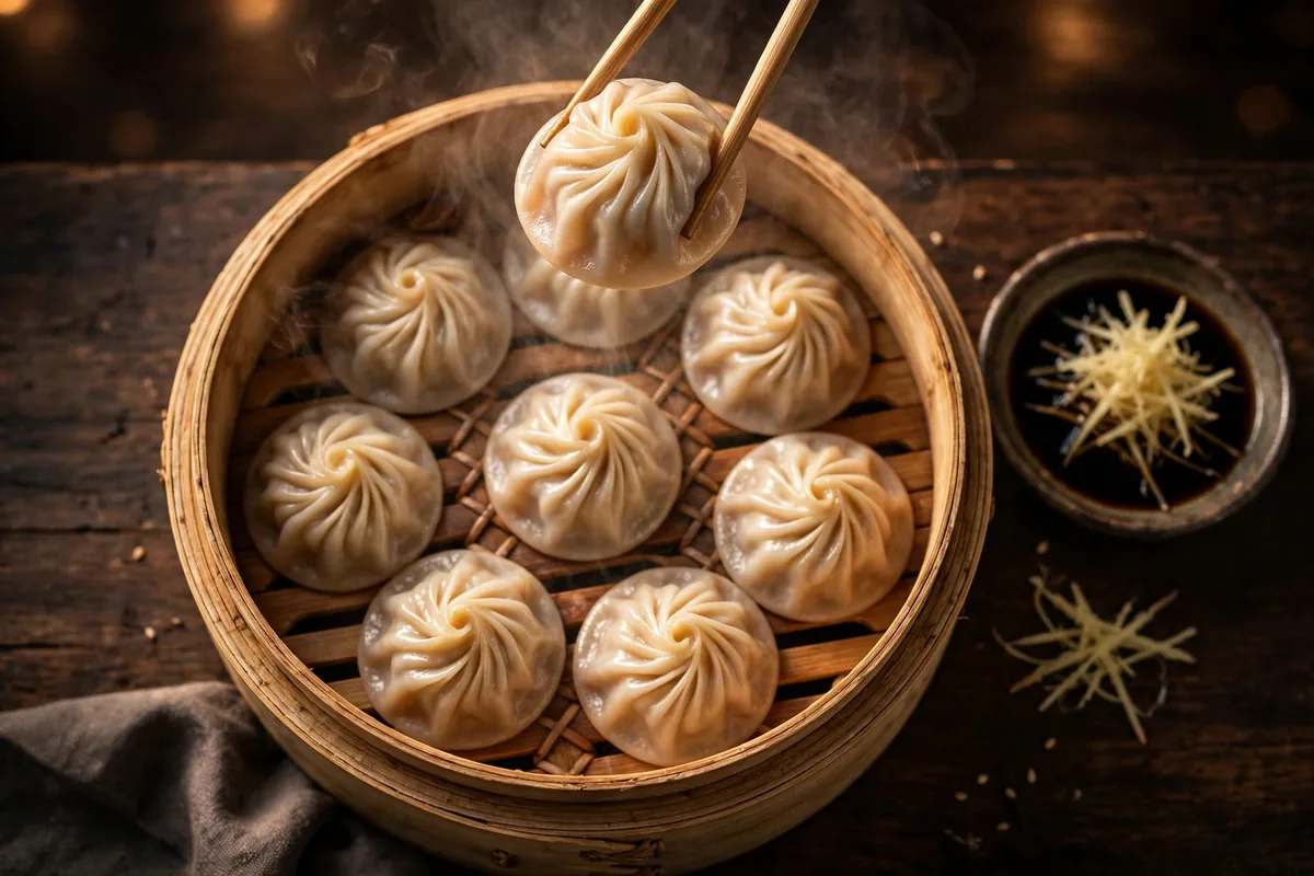 din tai fung menu 2026 soup dumplings xiao long bao in bamboo steamer