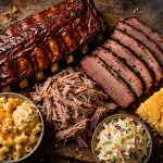 Dinosaur Bar-B-Que menu