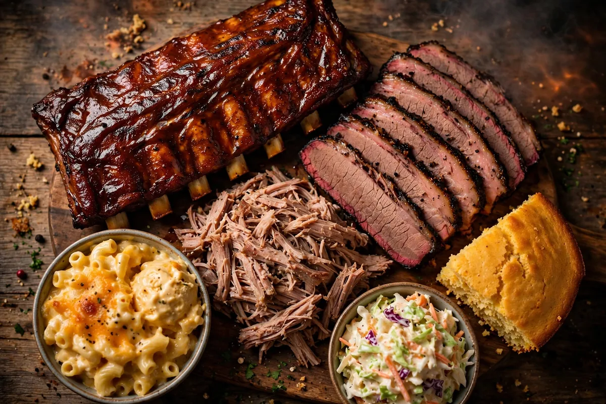 Dinosaur Bar-B-Que menu