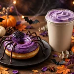 Dunkin Halloween menu deals 2026: Halloween coffee and Spider Donut spread