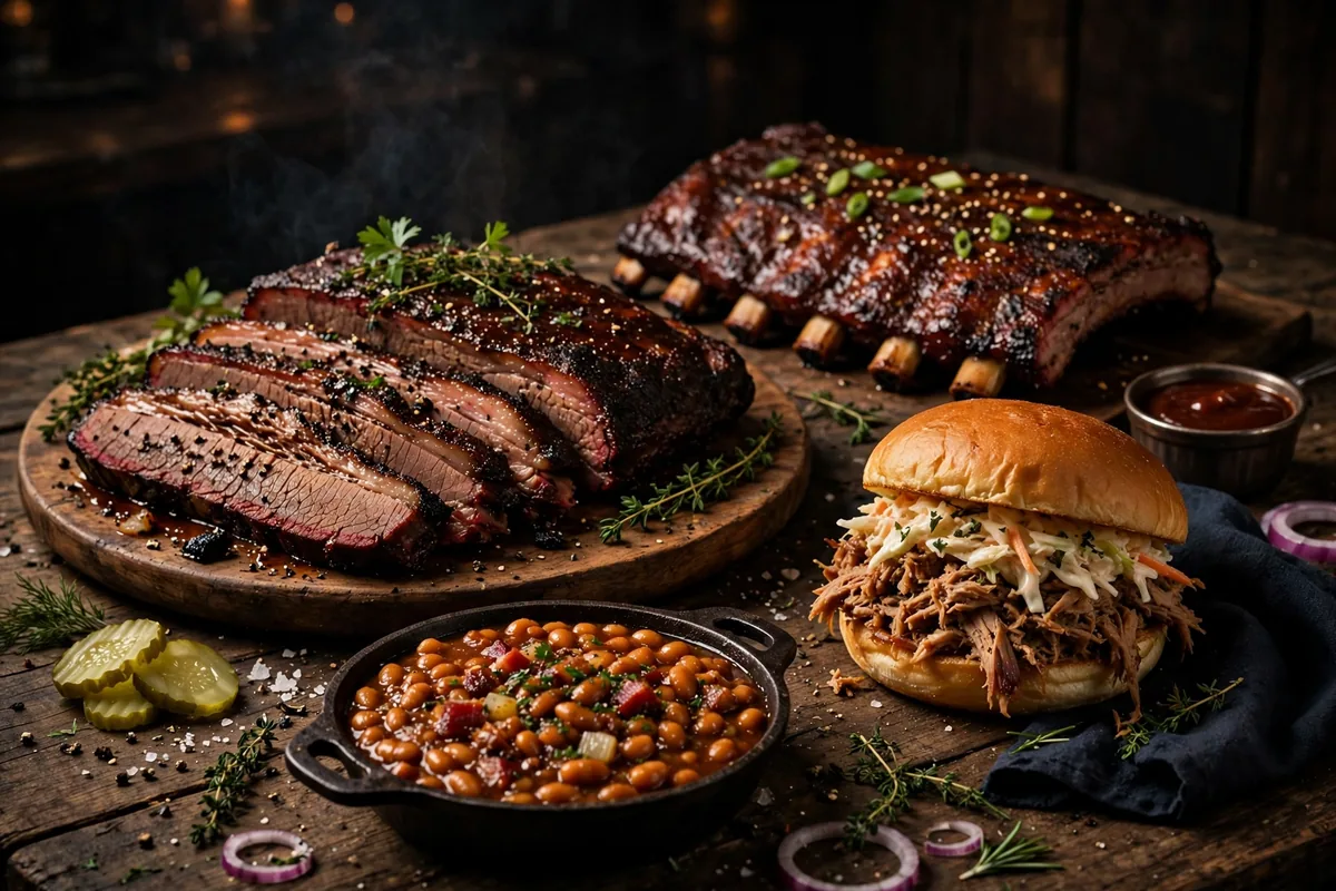 Edley's BBQ menu prices 2026, smoked brisket platter