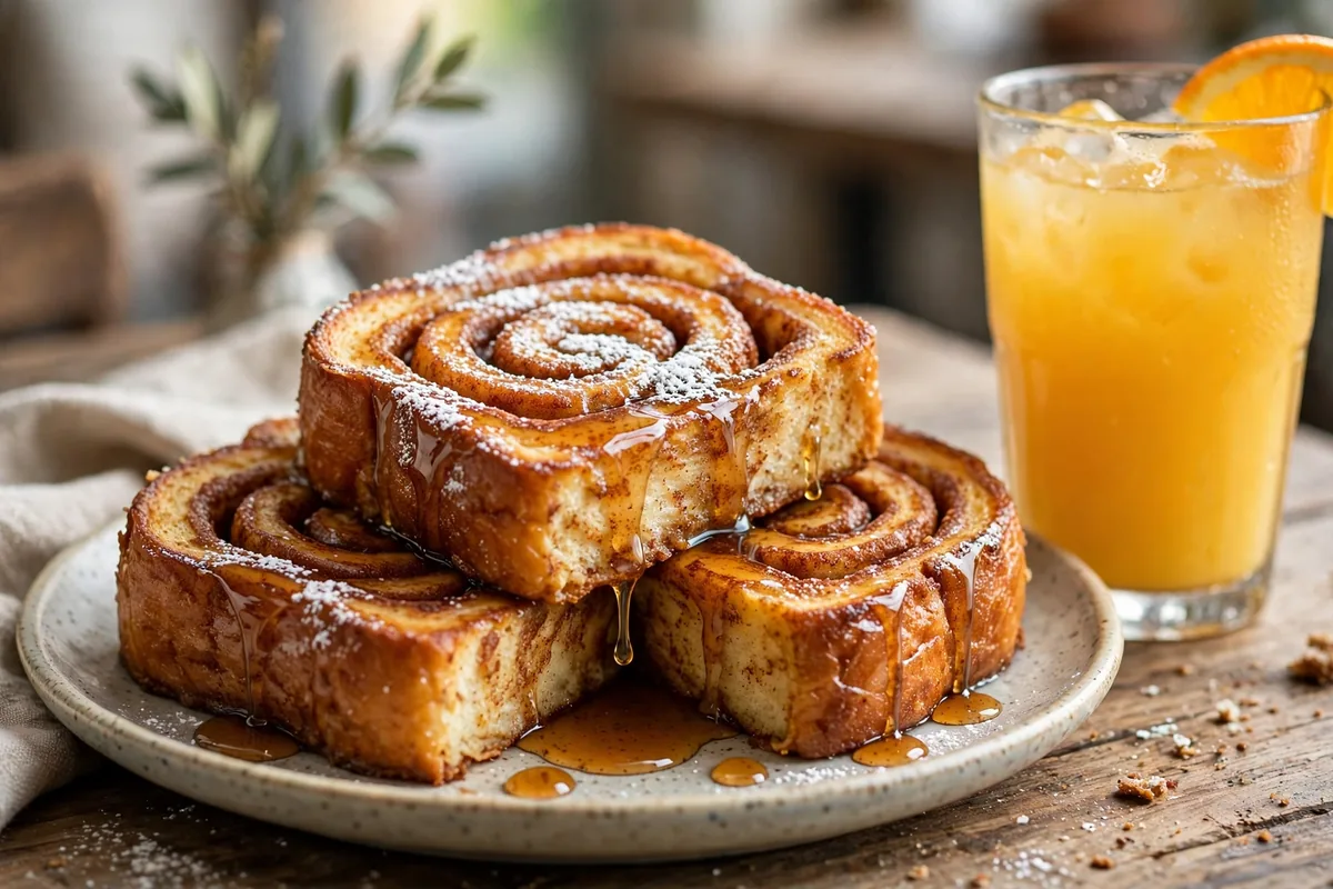 Egg Harbor Cafe cinnamon roll french toast breakfast menu prices