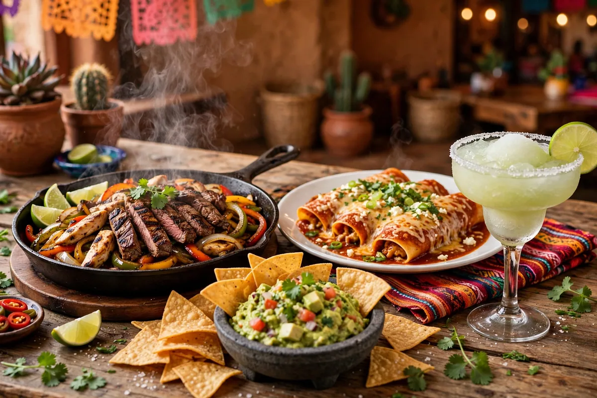 El Tiempo Cantina menu prices 2026 fajitas enchiladas margaritas