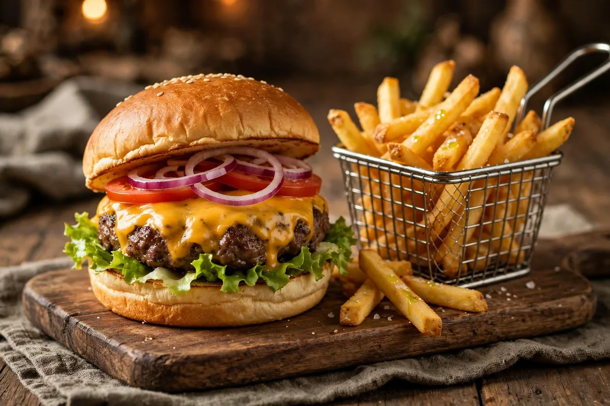 Elevation Burger menu prices 2026 organic grass-fed cheeseburger and olive oil fries