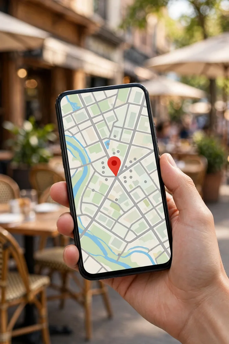 Famous Dave's locations near me finder on phone map