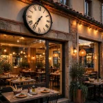 Fazoli's restaurant hours and opening times storefront at evening