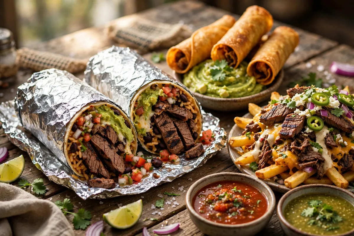 Filiberto's Mexican Food menu prices 2026 carne asada burrito rolled tacos loaded fries