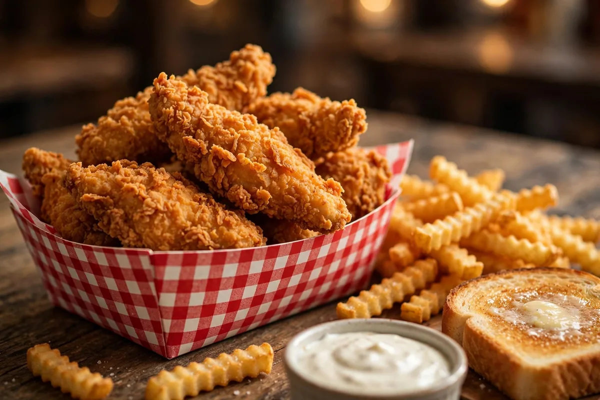 Foosackly's menu prices 2026 chicken fingers fries and Foo Sauce