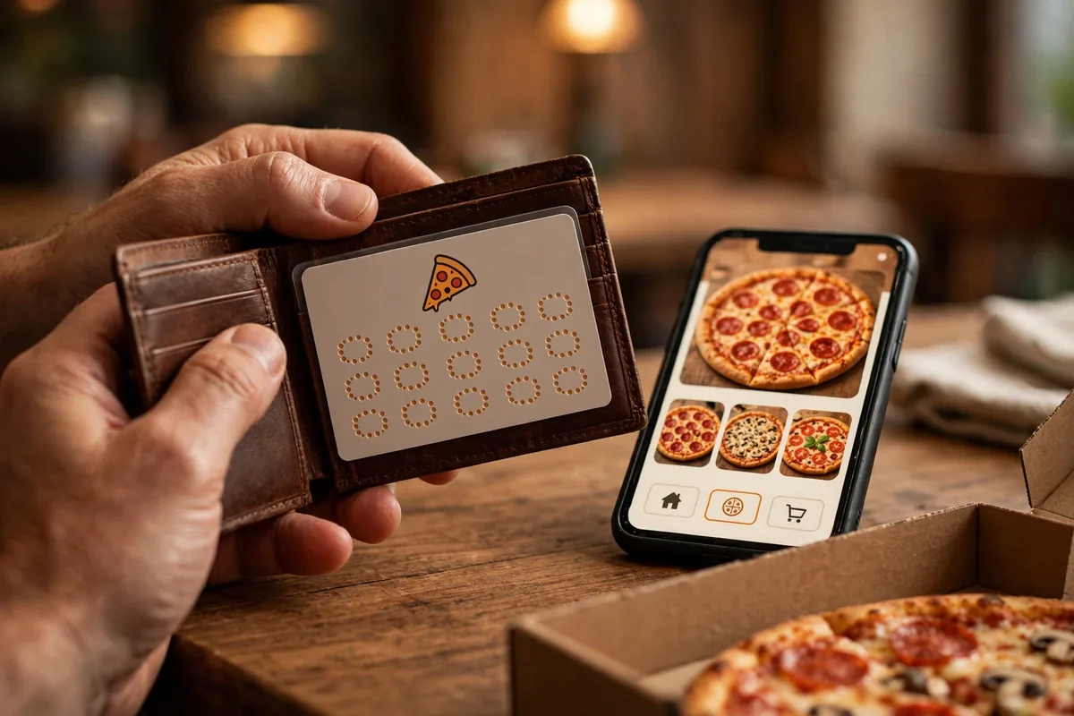 Frank Pepe pizza deals rewards program savings on smartphone app