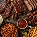 Gates BBQ menu prices 2026: smoked ribs, burnt ends and sides spread