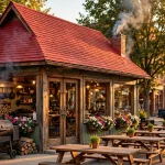 Gates BBQ locations: classic red-roof KC barbecue restaurant storefront