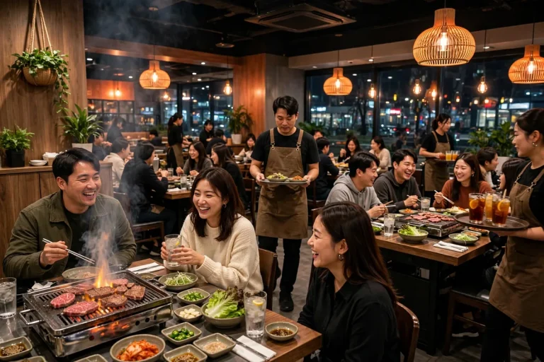 GEN Korean BBQ sold to Chubby Group: tabletop grill at a restaurant location