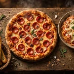 Gino's Pizza Spaghetti House menu prices pepperoni pizza and baked spaghetti