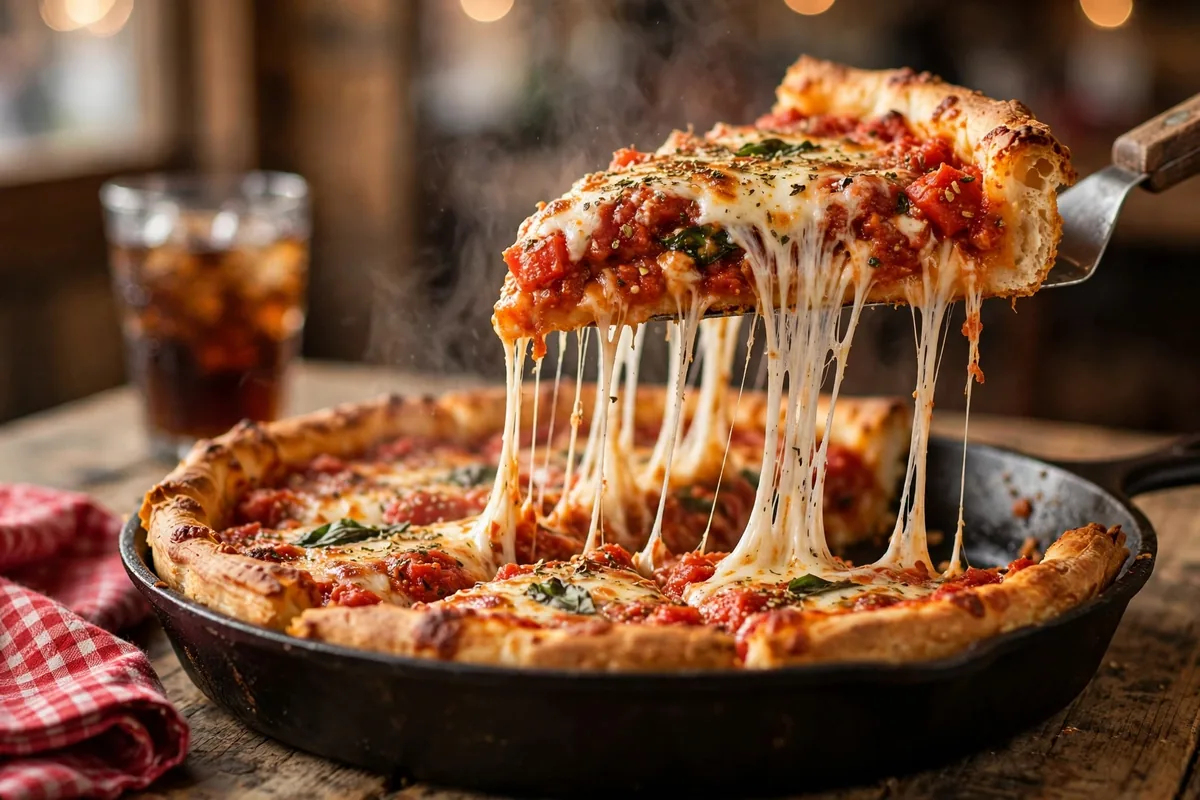 Giordano's menu calories deep dish pepperoni pizza nutrition guide