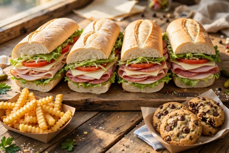 Goodcents menu prices 2026 - fresh deli subs with cookies and fries
