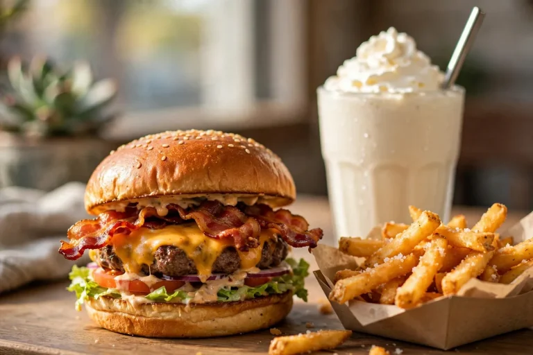 Gott's Roadside menu prices 2026 bacon cheeseburger fries and shake