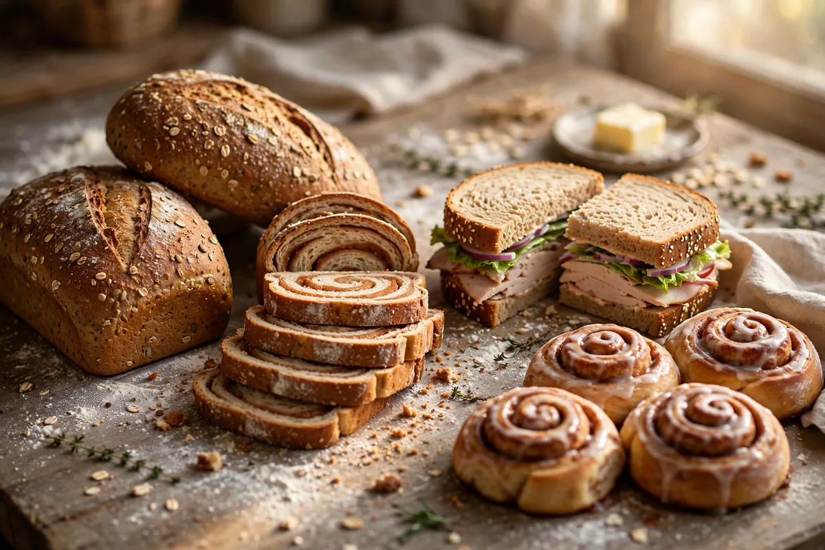 Great Harvest Bread menu 2026 fresh bread loaves and sandwiches