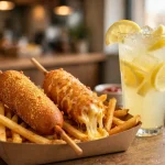 hot dog on a stick menu prices 2026 corn dogs cheese sticks fries lemonade