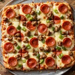 Imo's Pizza menu prices 2026 — square-cut St. Louis style pizza with Provel cheese.