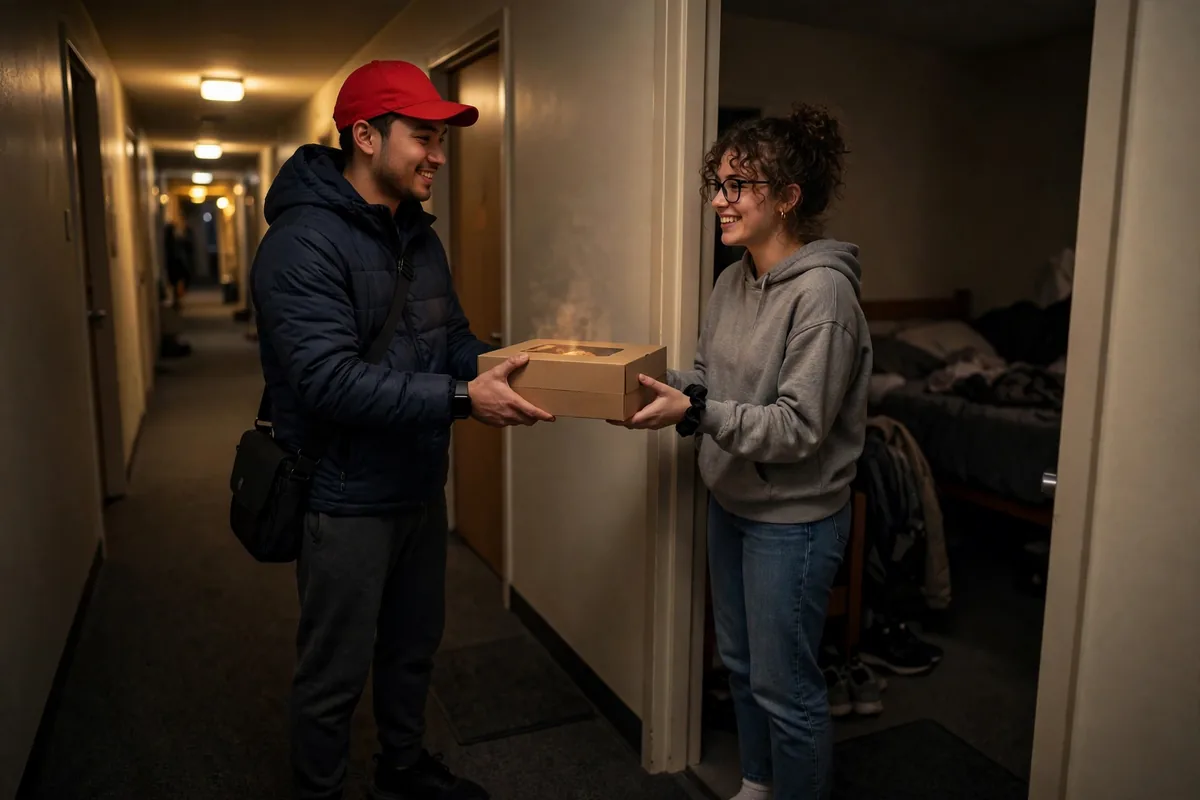 Insomnia Cookies late night delivery locations near college campuses