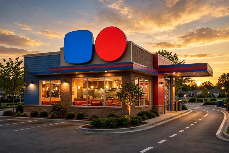 Is Burger King closing down? Burger King style restaurant glowing at dusk