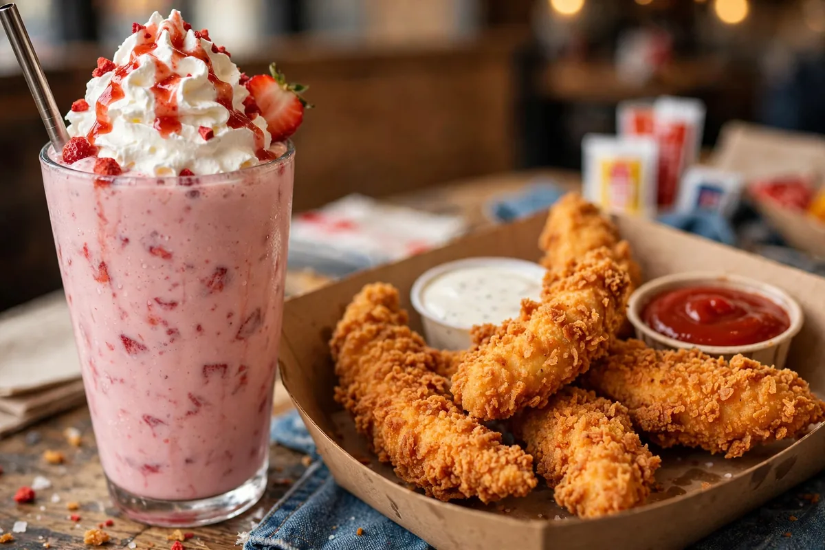 Jaggers menu prices 2026 hand-spun milkshake and crispy chicken tenders