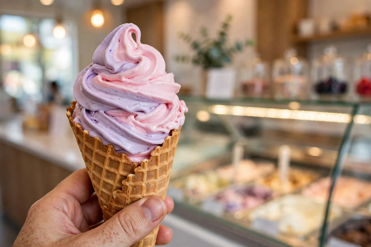 jenis ice cream menu 2026 waffle cone scoops and flavors prices