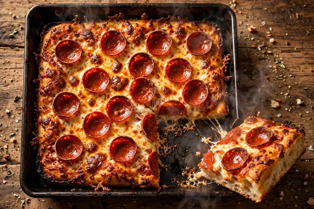 Jet's Pizza square pepperoni pizza nutrition