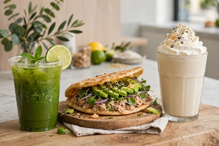 Joe and the Juice menu prices 2026 juice, Tunacado sandwich and Power Shake