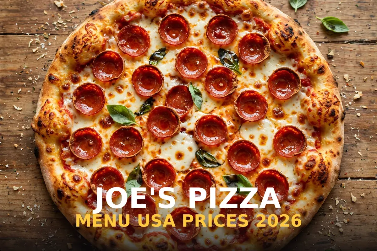 joes pizza menu prices 2026 pepperoni pizza whole pie