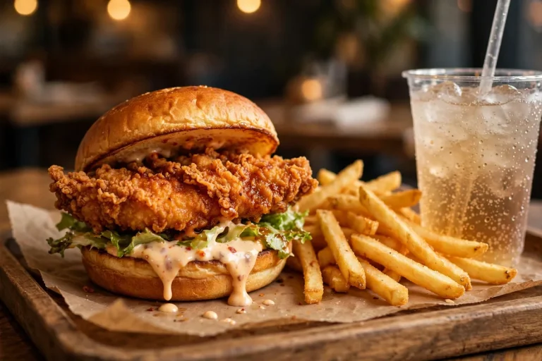 KFC BOGO chicken sandwich deal: crispy spicy chicken sandwich with fries