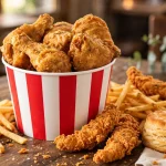 KFC menu prices 2026 fried chicken bucket tenders fries biscuit
