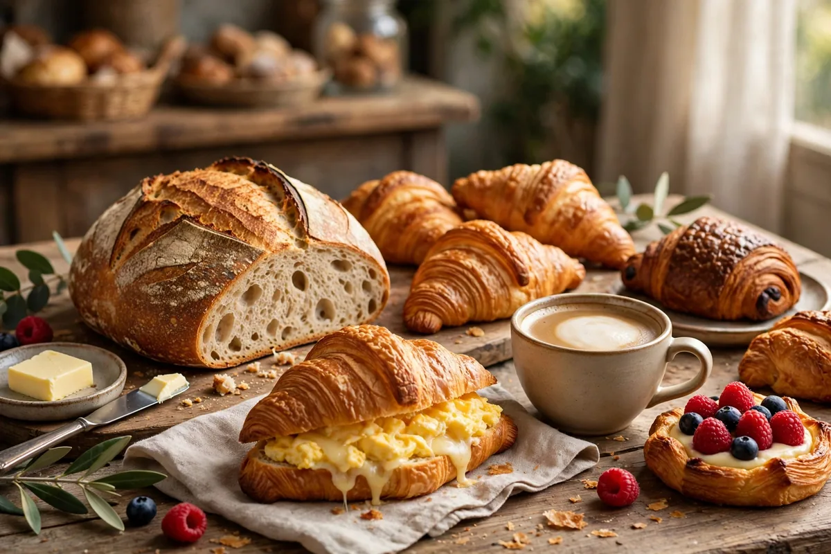 Kneaders Bakery & Cafe menu prices 2026 artisan bread and pastries spread