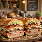 Larry's Giant Subs menu prices 2026 giant sub sandwiches roast beef turkey ham