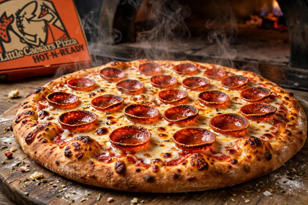 Little Caesars menu prices 2026 hot pepperoni pizza