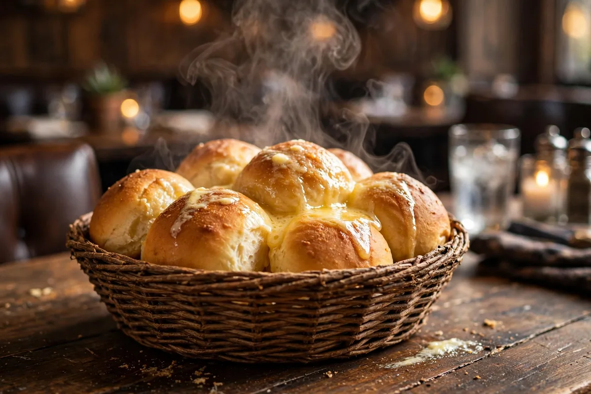 Logan's Roadhouse secret menu yeast rolls basket