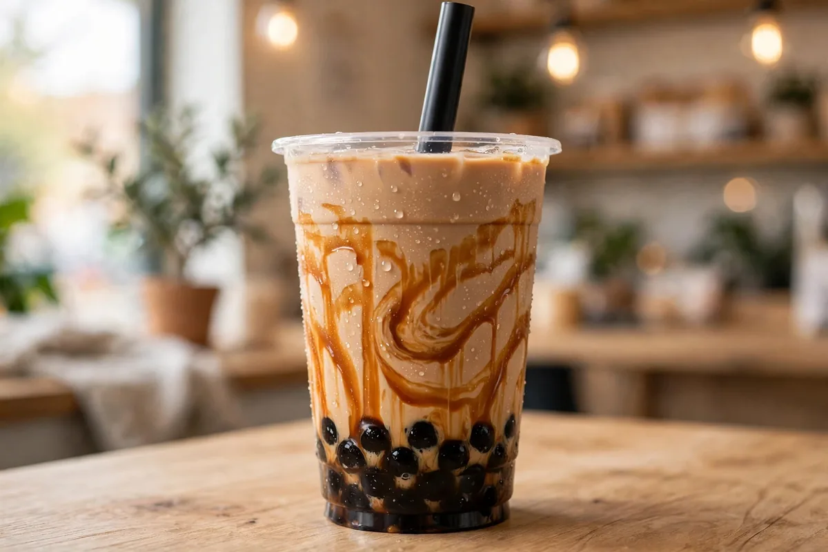 Lollicup menu prices 2026 brown sugar boba milk tea with tiger stripes