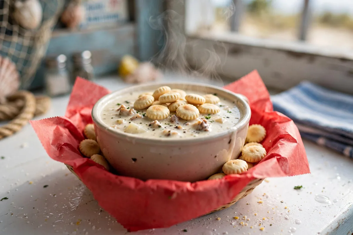 lukes lobster menu clam chowder and lobster bisque cups 2026