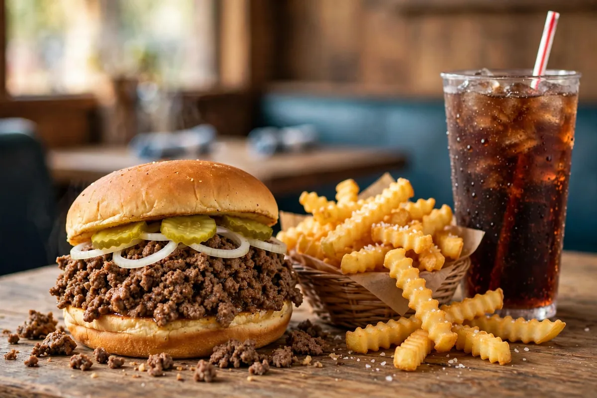 Maid-Rite menu prices 2026 loose meat sandwich meal