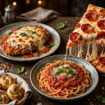 mamma lucia menu prices 2026 - chicken parmesan, pepperoni pizza, spaghetti and garlic knots