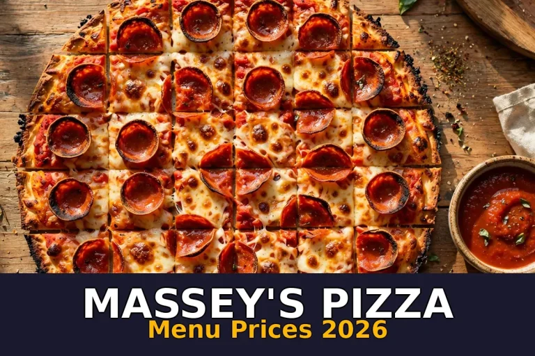 Massey’s Pizza Menu USA Prices 2026