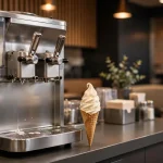 McDonald's ice cream machine at a McDonald's restaurant