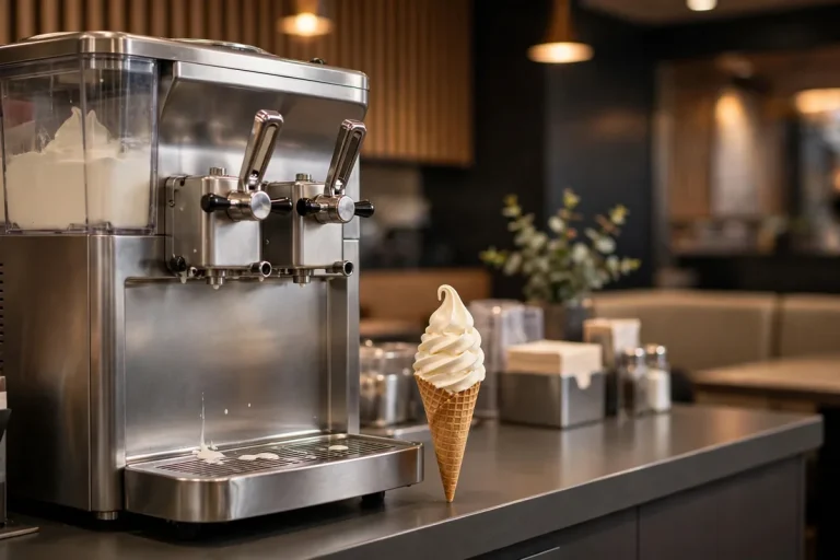 McDonald's ice cream machine at a McDonald's restaurant