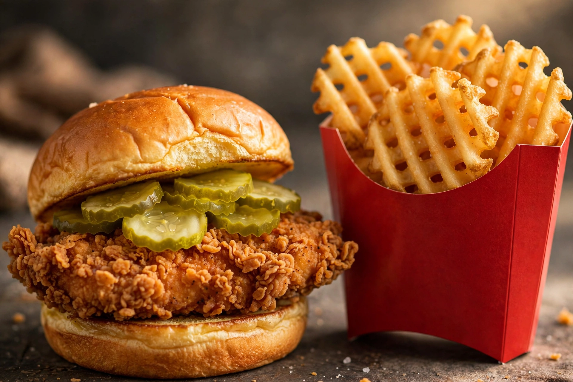 Chick-fil-A menu with prices