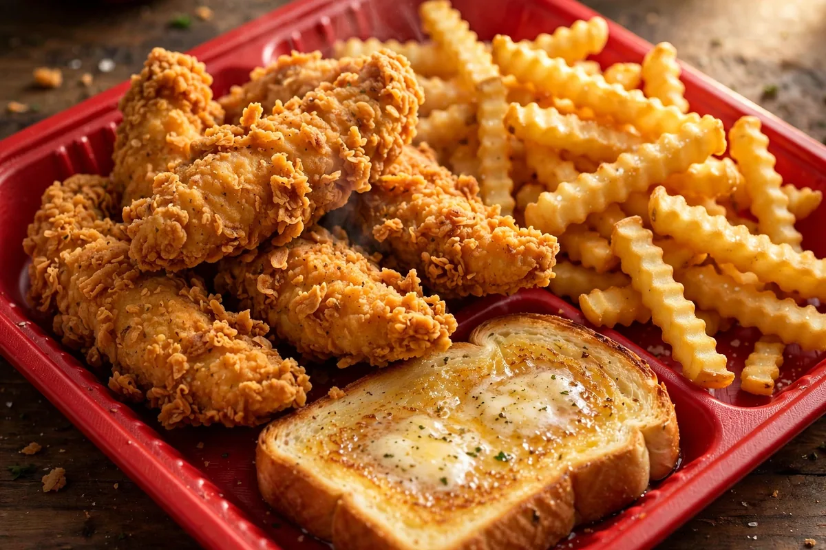 Raising Cane's menu with prices