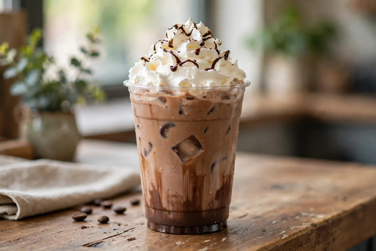 The Human Bean drive-thru coffee stand serving drinks with human bean calories nutrition guide