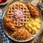 metro diner menu prices 2026 fried chicken waffle breakfast spread