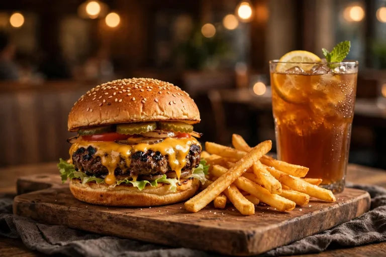 Milo's Hamburgers calories guide 2026: cheeseburger, fries and sweet tea