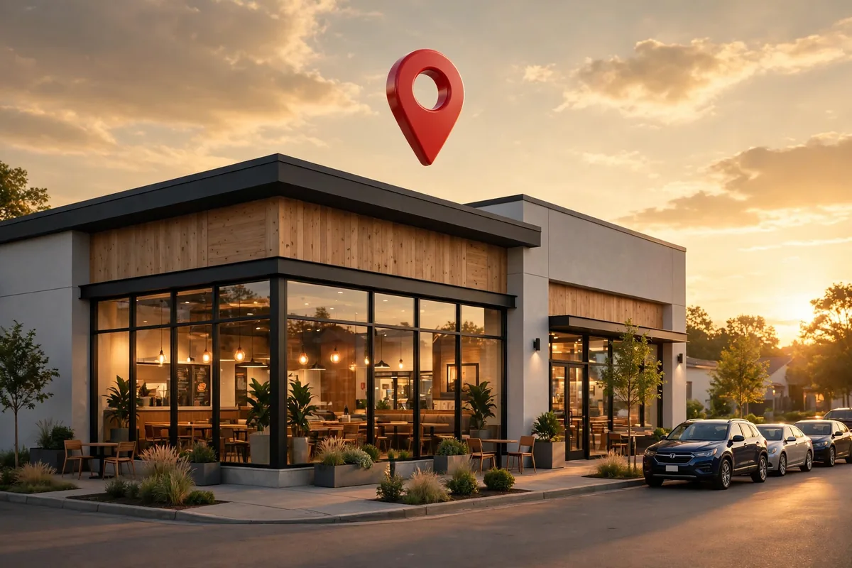 MOOYAH locations near me - restaurant storefront with map pin