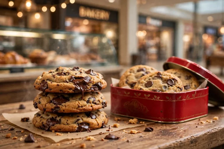 Mrs Fields menu prices 2026 cookie display